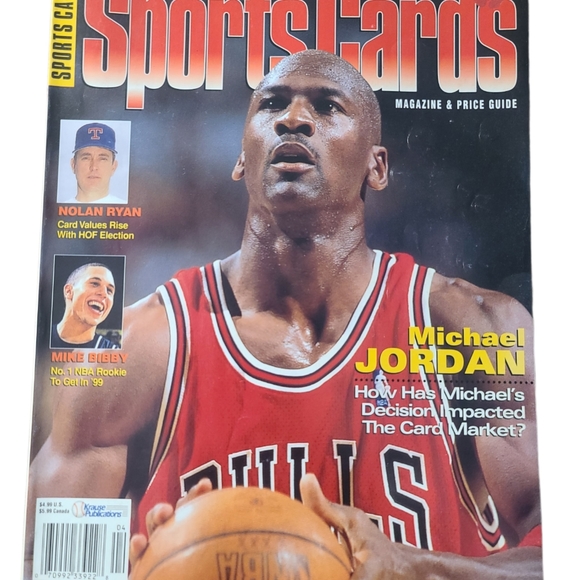 Other Sports Cards Magazine April 1999 Michael Jordan Cover Poshmark